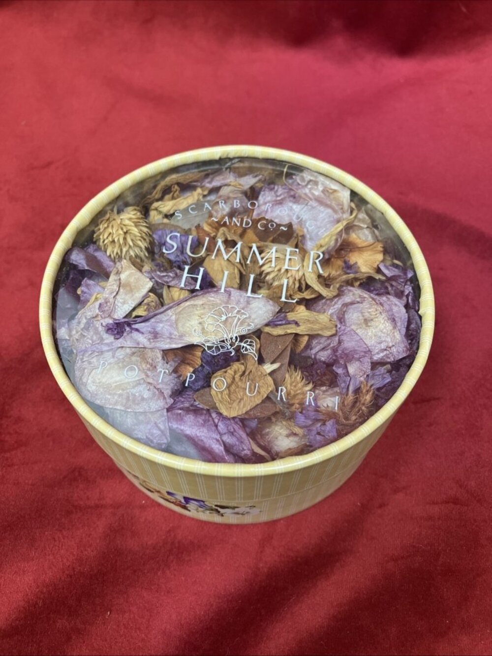 SEALED Scarborough and Co 1991 Summer Hill Potpourri Crabtree Evelyn
